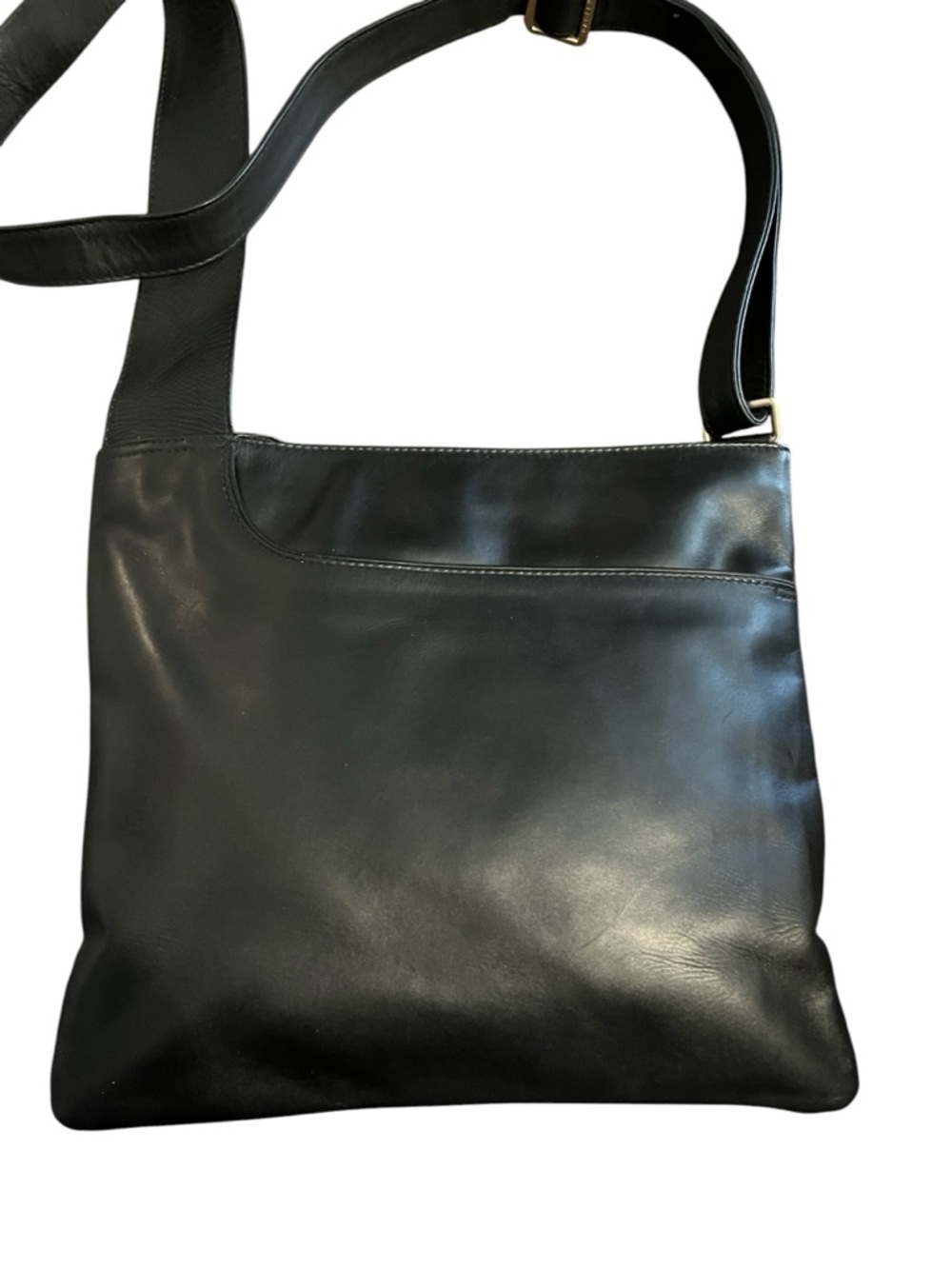 Radley London Black Leather Pocket Bag with Front Pocket and Original Hang Tag - Picture 4 of 11